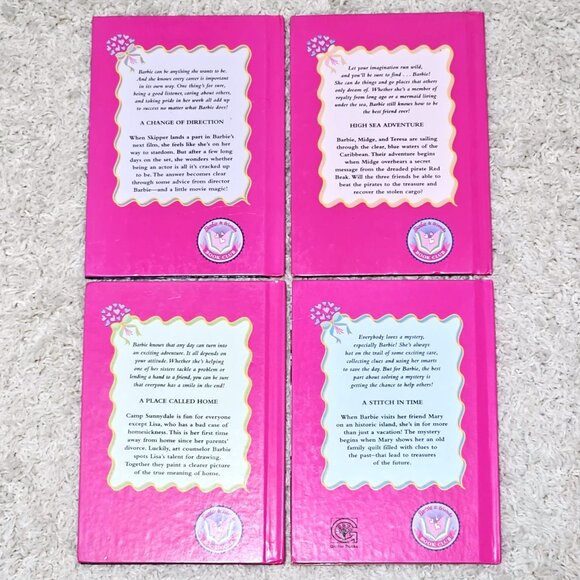 Barbie Children's Book Series. Set of 4. Hardcover. - Picture 4 of 16